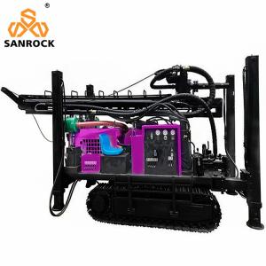 China Crawler Water Well Drill Rig Hydraulic Bore Hole Portable Water Well Drilling Rig Machine factory