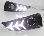 Car DRL LED Daytime driving Lights extra for Honda City aftermarket