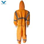 175*140cm Anti-Splash USA Disposable PP PE 56GSM Reflective Tape Orange