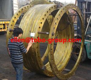 China TOBO STEEL Group big size flange factory