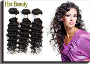 China 100% Peruvian Curly Human Hair Extensions 100g Per Bundle AAAAAA Grade factory