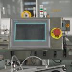 MT -200 Self Adhesive Sticker Labelling Machine For Round Bottle , High Speed