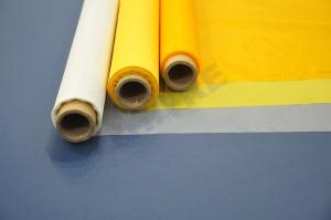 Yellow Screen Printing Bolting Cloth Mesh 120um 140 Mesh Low Elongation