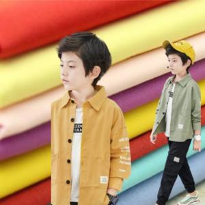 China TC6535 Uniform Fabric 130X 72 155GSM 32SX32S TC Polyester Cotton Woven Jacket Shirt Fabric factory
