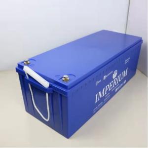 China 6000 Cycle Life Lithium Deep Cycle 200AH 24v Lifepo4 Battery For Marines factory