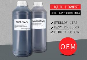 China Tattoo Permanent Makeup Pigment Plant Microblading Eyebrow Tattoo Ink 1000 ml Big Bottle factory