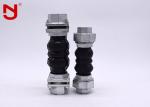 Twin Sphere Rubber Flexible Joint , Flexible Bellow Expansion Joint Female