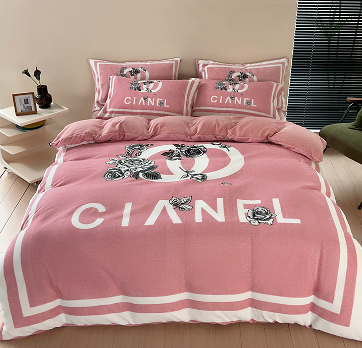 Ice Silk Bed Cover Sheet for Adult Washing Silk Bedding Set NO Customization