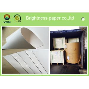High Stiffness Greeting Card Sheets , Glossy Cardboard Sheets Folded