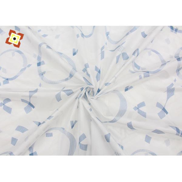 Wholesale Textile Fabric Manufacturer Cheap Price Sale White Print Polyester