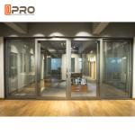 Slim Frame Aluminium Sliding Doors Soundproof Interior Sliding Glass Doors slide