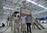 Food Additive Stainless Steel Ribbon Blender High Automation For Food Mix Plant