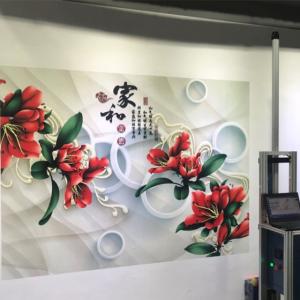 China 720X1440DPI CMYK 120w 9㎡/h Automatic Wall Inkjet Printer factory