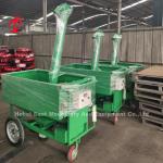Automatic Chicken Food Feeding Cart Poultry Cage Feeding Trolley Rose