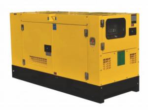 China 24-60kVA Yellow 3 Phase Long-lasting Water-cooled Diesel Generator Sets for Industrial and Commercial 50Hz Frequency factory