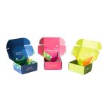 Custom Coated Paper Packaging Box Cardboard Corrugated Shipping Boxes Gold Foil