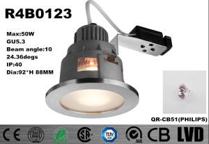 China Long Life-Span Anti - UV Adjustable Dimmable Led Downlights Aluminum Housing factory