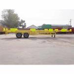 Dock Container Skeleton Semi Trailer 2 Axles 3 Axles 60tons