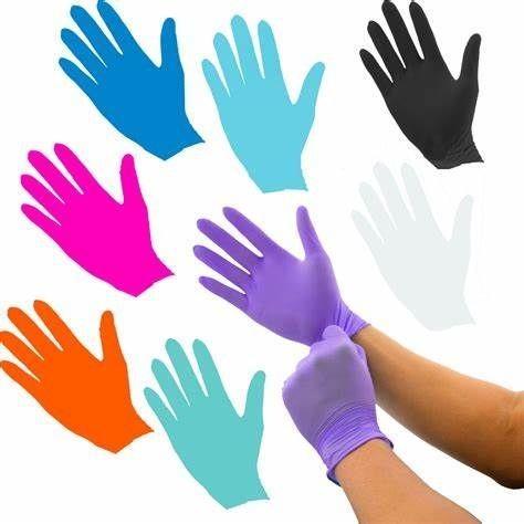 Powder-Free Nitrile Exam Gloves for Medical Exam Cleaning and Food Prep Logo