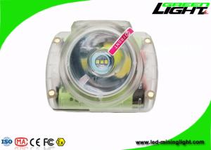 China GLC-6S 348lum 4.2W LED Miners Cap Lamp Transparent 6.8Ah Panasonic Battery factory
