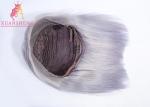 Amazing Custom Human Hair Wigs 150% Density Cuticle Aligned Grey Hair Wig