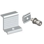 Customized Solar Panel End Clamp Fastener Anticorrosive Photovoltaic Module