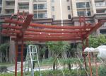 Professional Light Steel Frame Construction For Garden Pergola Gazebo ISO