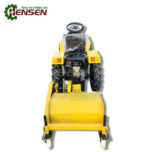 China 4WD Synchro Transmission Tractor Four Wheel Drive Tractors With Weed Shredder factory
