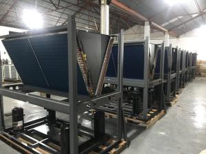 China EVI Air Source Heat Pump , cooling heating and hot water , high COP factory
