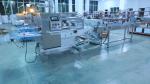 230mm Width Zigzag Cutter Horizontal Flow Wrap Machine Belt Infeed Conveyor Film