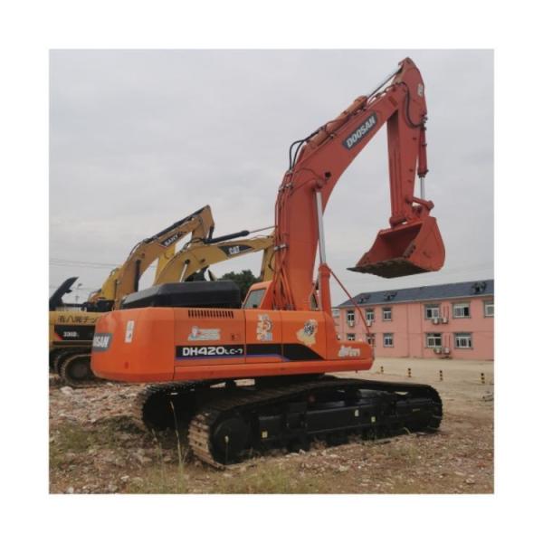 218KW Doosan DH420-7 DH420 DH420LC-7 Used Excavator Crawler 42Ton Heavy Duty