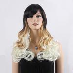 Tangle Free Whole Lace Synthetic Wigs For Women Natural Curly