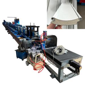 China PU foam shutter door roll forming machine for Morocco rolling shutter machine on sale