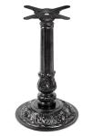 Vintage Table base Sturdy Round Table leg Ornamental Table leg Cast Iron Powder
