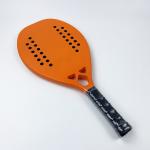 Frame Shape Beach Tennis Racket Carbon Fiber Professional Indoor Sports