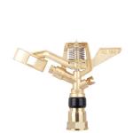 3/4 Inch 360 Gear Drive Impulse Water Sprinkler Zinc Alloy Material Painted