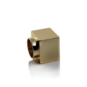 China OEM ODM Surface Electroplating Process Of Square Perfume Bottle Cap on sale
