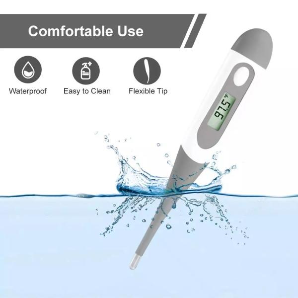 Portable Oral Underarm Armpit Rectal Test Baby Child Kid Adult Fever Digital