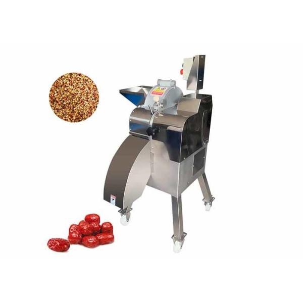 China 200kg/h Mango Pineapple Dicer Machine Vegetable Fruit Cutter factory