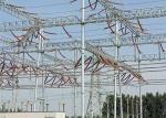 220kv Steel Lattice Tubular Electrical Substation Structure for Power Transmissi