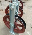 Transmission Line Steel Cable Pulling Pulley Stringing Conductor Pulleys