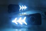 Car DRL LED Daytime driving Lights extra for Honda City aftermarket