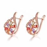 New design 925 Sterling Silver Oval Multi Color Cubic Zirconia CZ Fashion Tennis