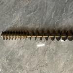 Easy Operation Screw Conveyor Heavy-Duty Manganese Steel Spiral Conveyor Blade