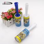 Plastic Handle Sticky Pet Hair Disposible Lint Roller Removal Tool Clothes,