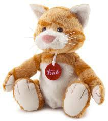 China Sitting Pose Brown Cat Plush Toys factory