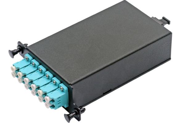 12 Fiber OM5 50/125 Multimode MPO MTP Cassettes Type A Polarity Fiber Cassette