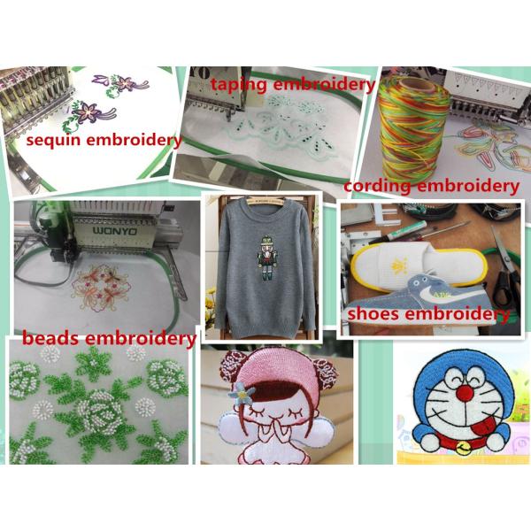 Multipurpose Single Head Embroidery Machine for Hat Leather Fabric Socks Snapback Embroiderer