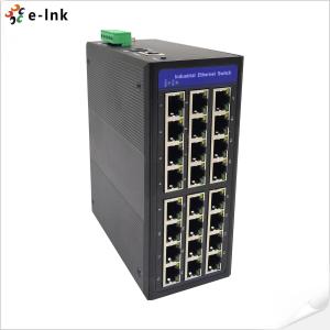 China 24-Port Industrial PoE Managed Switch for Gigabit Ethernet factory