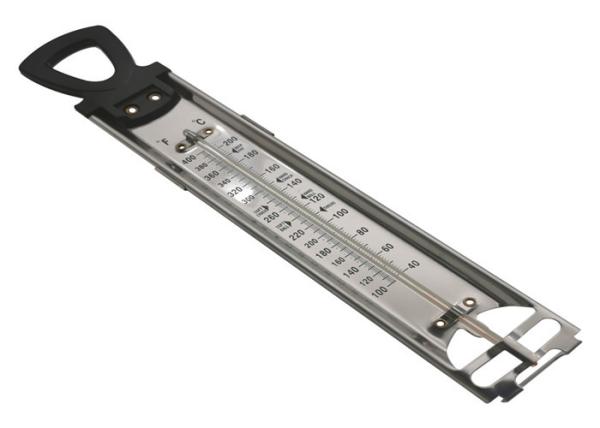 Accurate Candy Deep Fry Thermometer Food Service Thermometers Red Liquid Filled